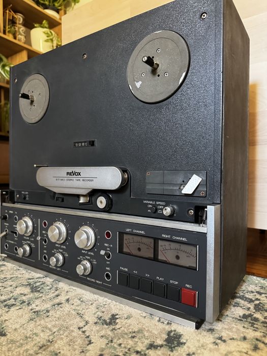 Gravadora Vintage fita Revox B77 MKII
