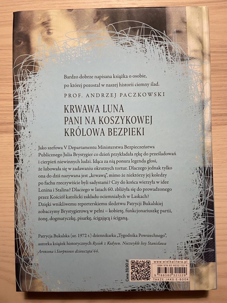 Krwawa Luna, Patrycja Bukalska, historia Julii Brystygier