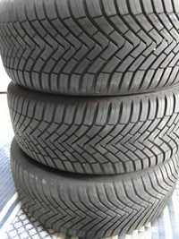 2 Opony wielosezonowe 225/50r17 CONTINENTAL 2021r 6.5mm