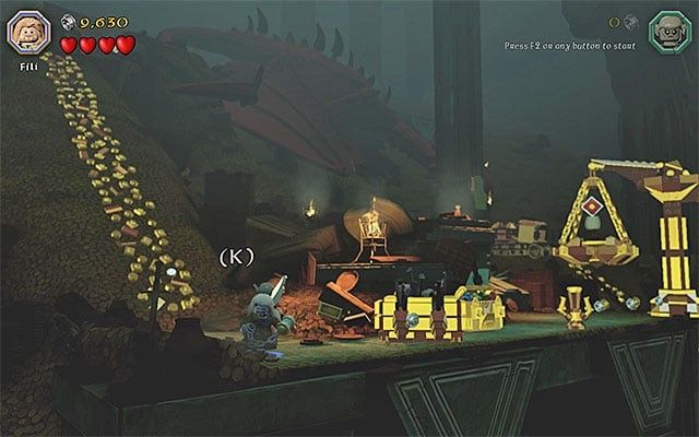 Гра LEGO The Hobbit охоплює перші два фільми трилогії «Хоббіт» Пітера