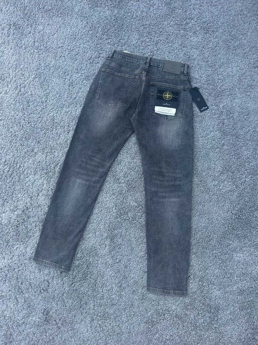 Джинсы Stone Island Серые Оригинал