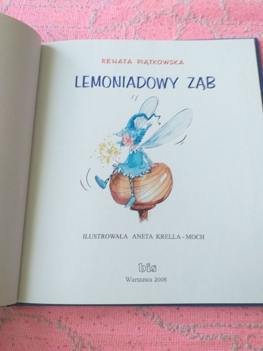 Książka lemoniadowy ząb