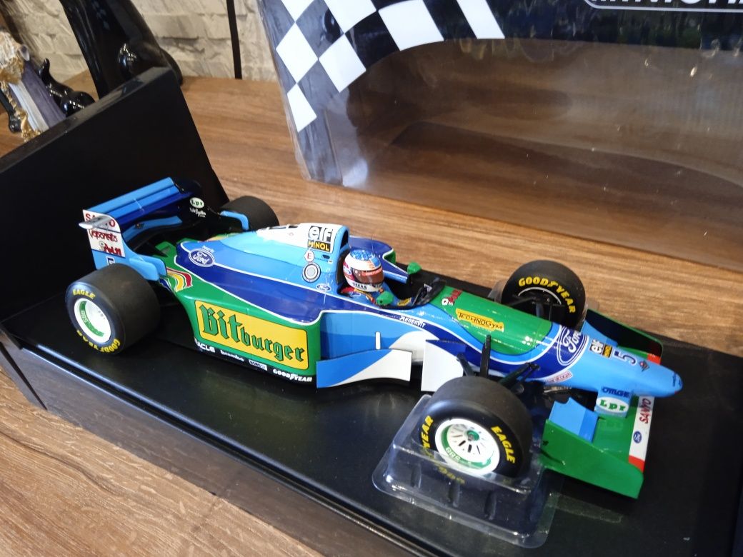 1:18 Minichamps Benetton Ford B194 M. Schumacher Word Champion 1994