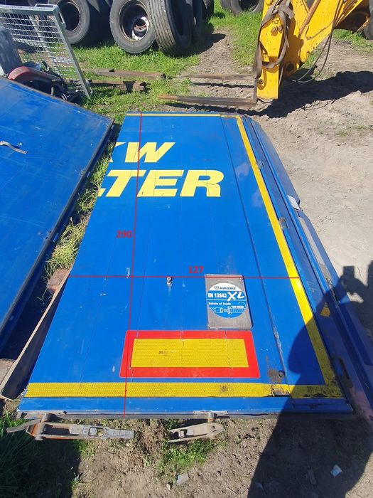 Drzwi naczepy Krone  127x290 Prawe