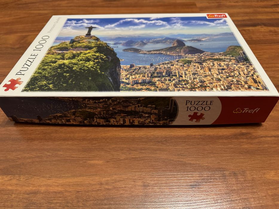 Nowe Puzzle Rio de Janeiro 1000 elementów Brazylia widok Jezus