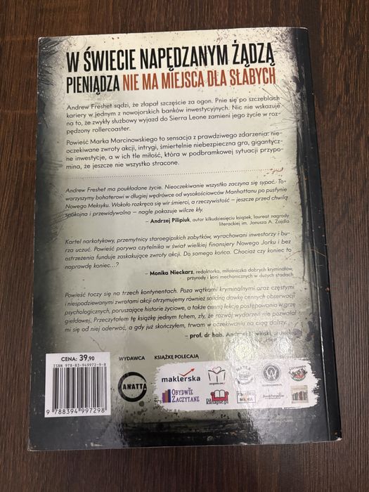 Marek Marcinowski Wiele do stracenia