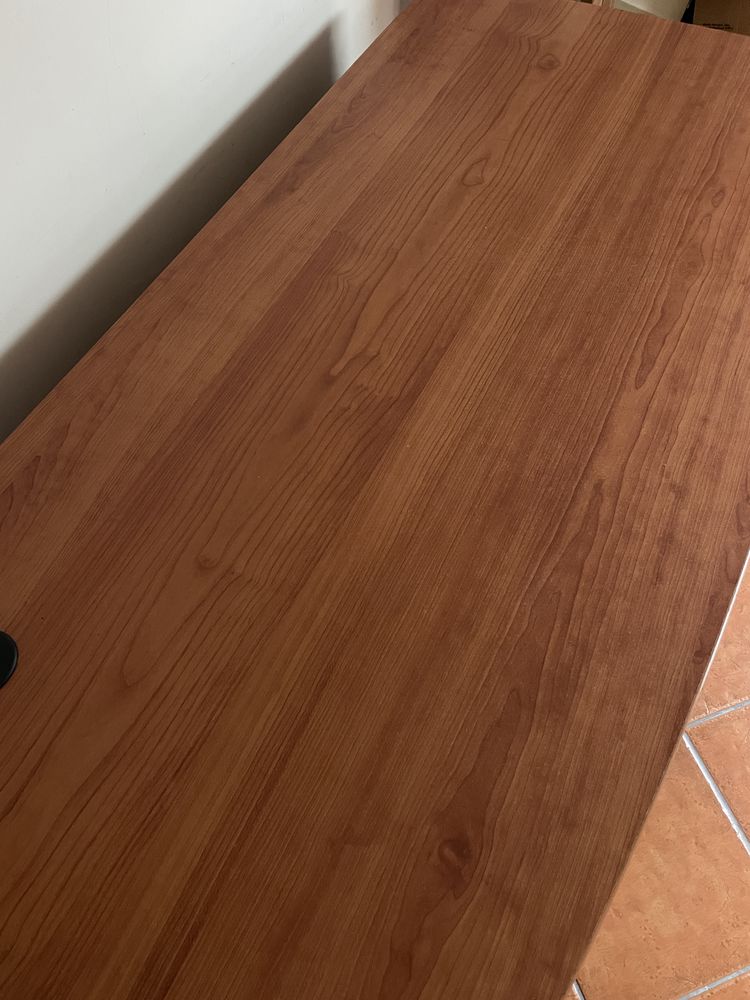 Secretária escritorio com movel de gavetas