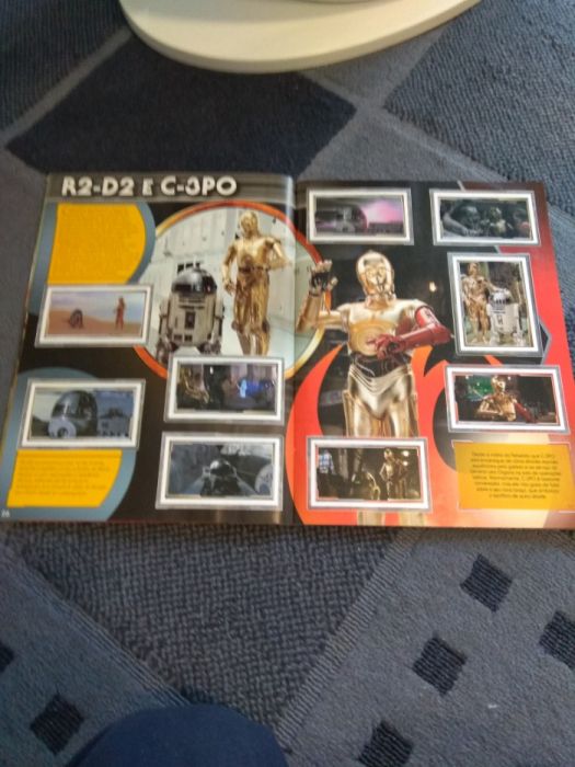 Coleção de cromos Star Wars