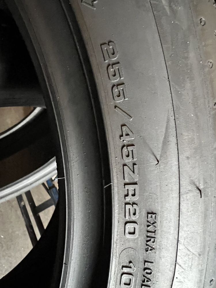 285/40/20+255/45/20 R20 Dunlop SP Sport Maxx RT2 4шт новые