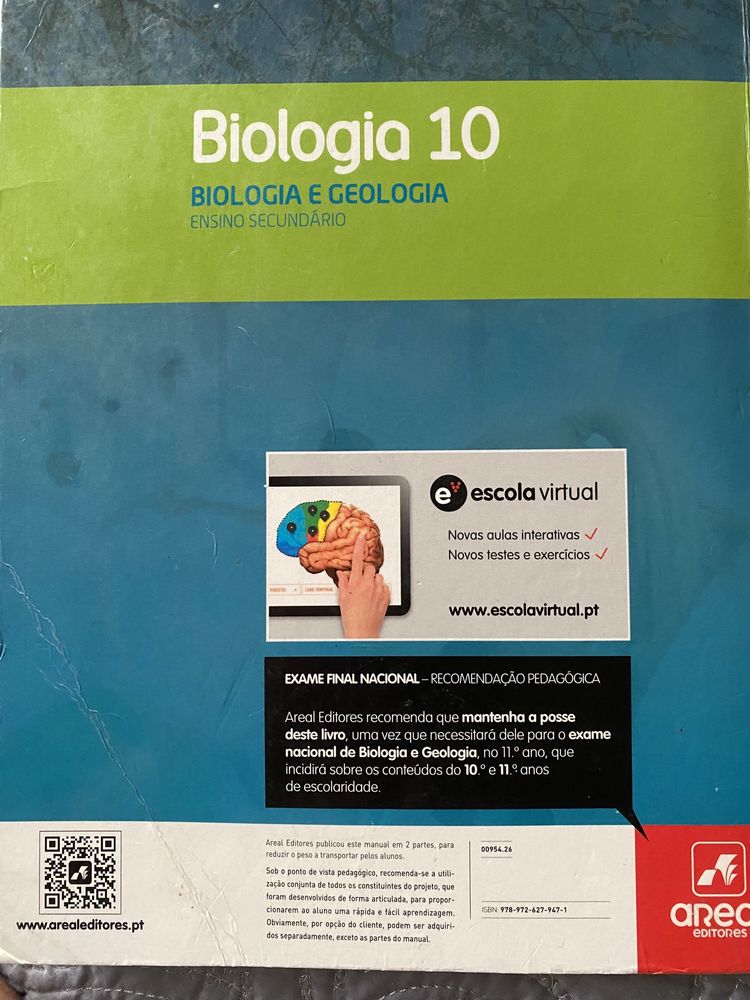 Manuais geologia 10 + biologia 10