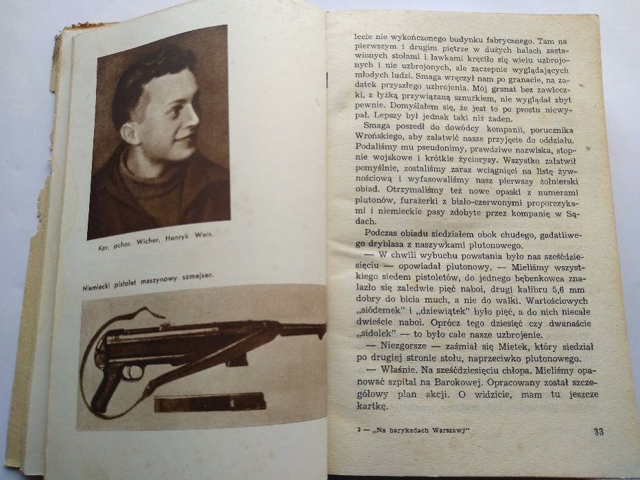 NA BARYKADACH WARSZAWY , Stanisław Komornicki 1964r.