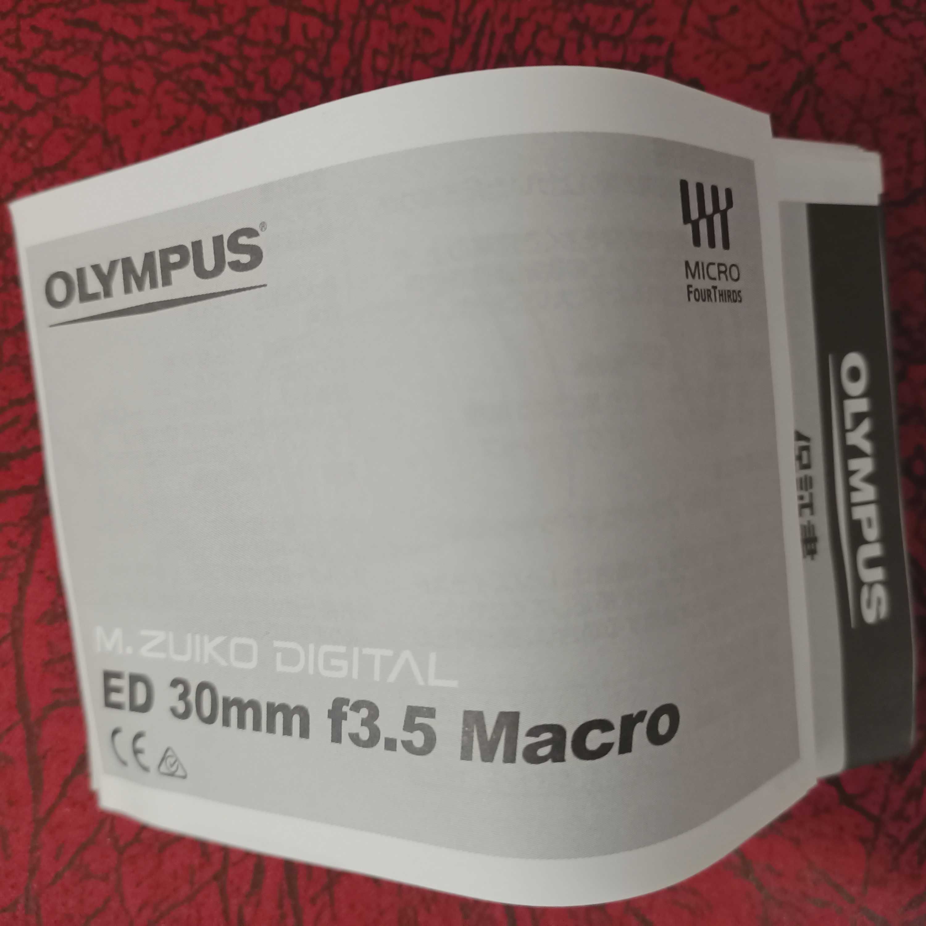 Olympus M.Zuiko ED 30 mm f/3.5 Macro