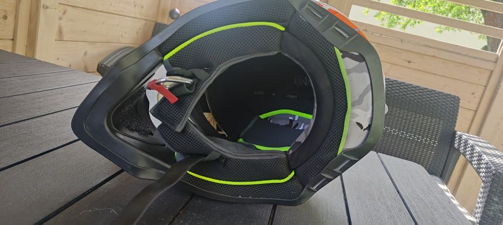 Kask Nolan roz. M + Gogle Scott