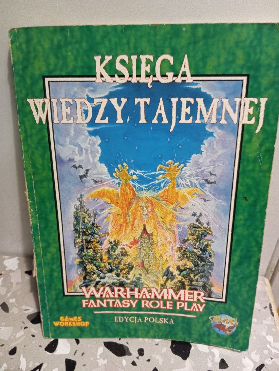 Księga Wiedzy Tajemnej Warhammer 1995 rok.