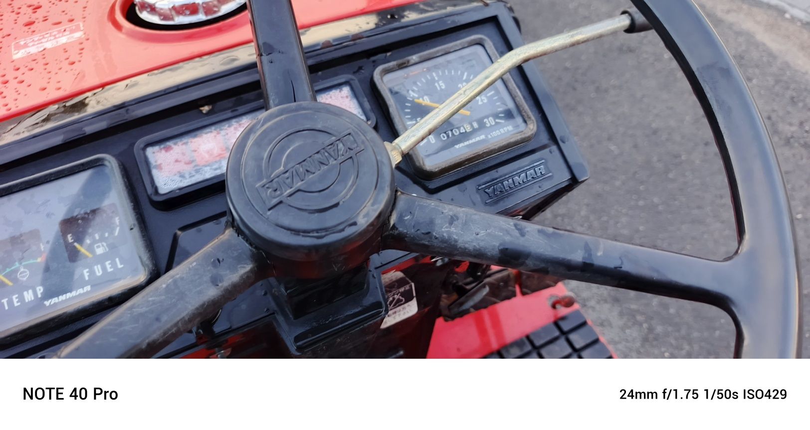 Traktorek ogrodniczy yanmar#naped4x4#glebogryzarka#