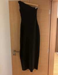 Vestido comprido preto