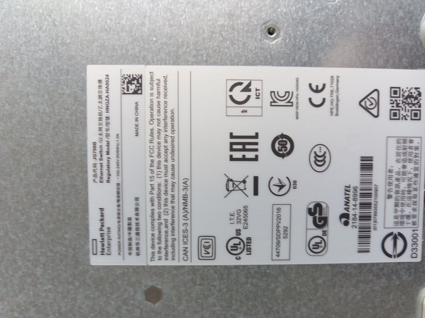 Коммутатор HP 1420-24G (JG708B)