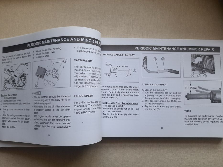 Manual mota KSR GRS 125