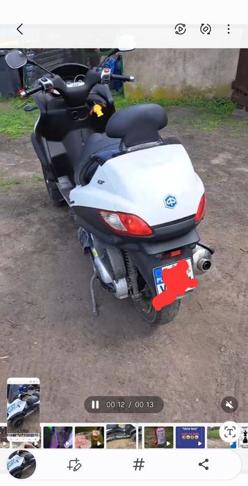 DO sprzedania motocykl MP3 400