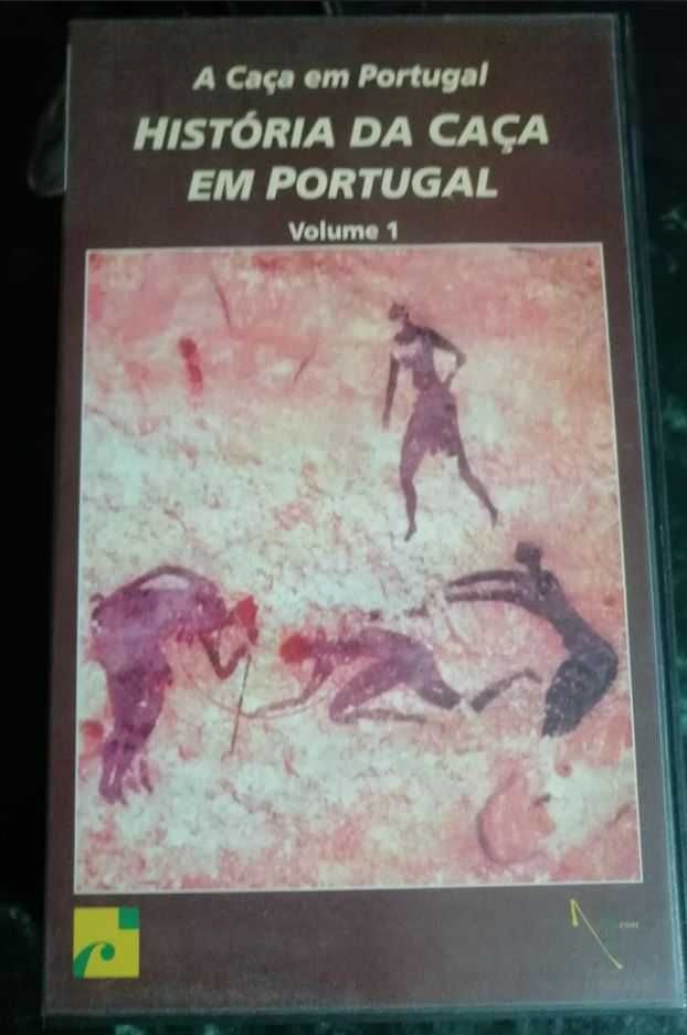 A CAÇA EM PORTUGAL - Completa 6 Unidades VHS