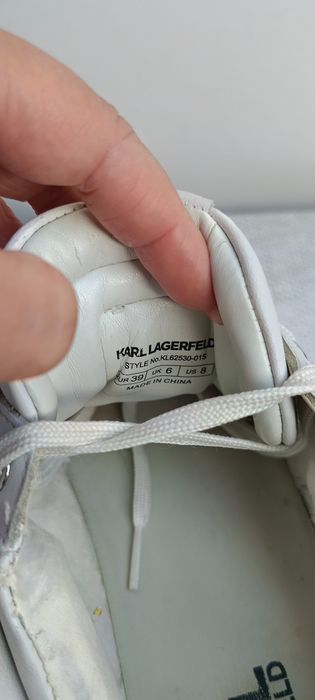 Buty karl lagerfrld 39 białe