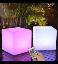 Cubo 40cm Led com controle