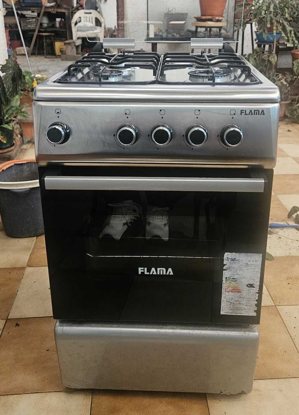 fogao a gas inox flama