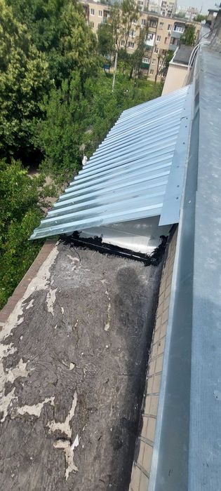 Ремонт крыши балкона, лоджии, эркера.  Доступно и качественно.