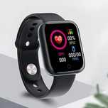 Smart watch w kolorze czarnym