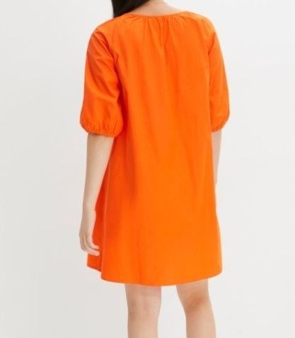 B.P.C sukienka pomarańczowa bawełniana z wiązaniem r.36