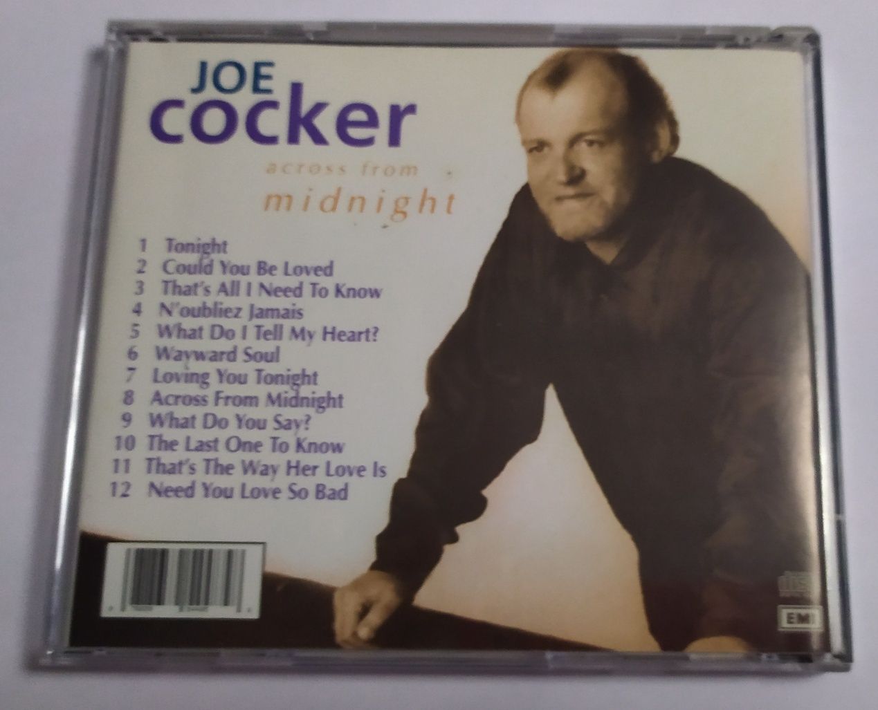 Płyta CD - JOE COCKER - " Across from midnight "