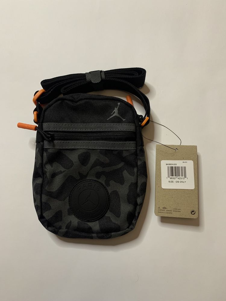 Оригінал! Сумка Jordan Nike PSG Festival Bag Black 9A0803-023