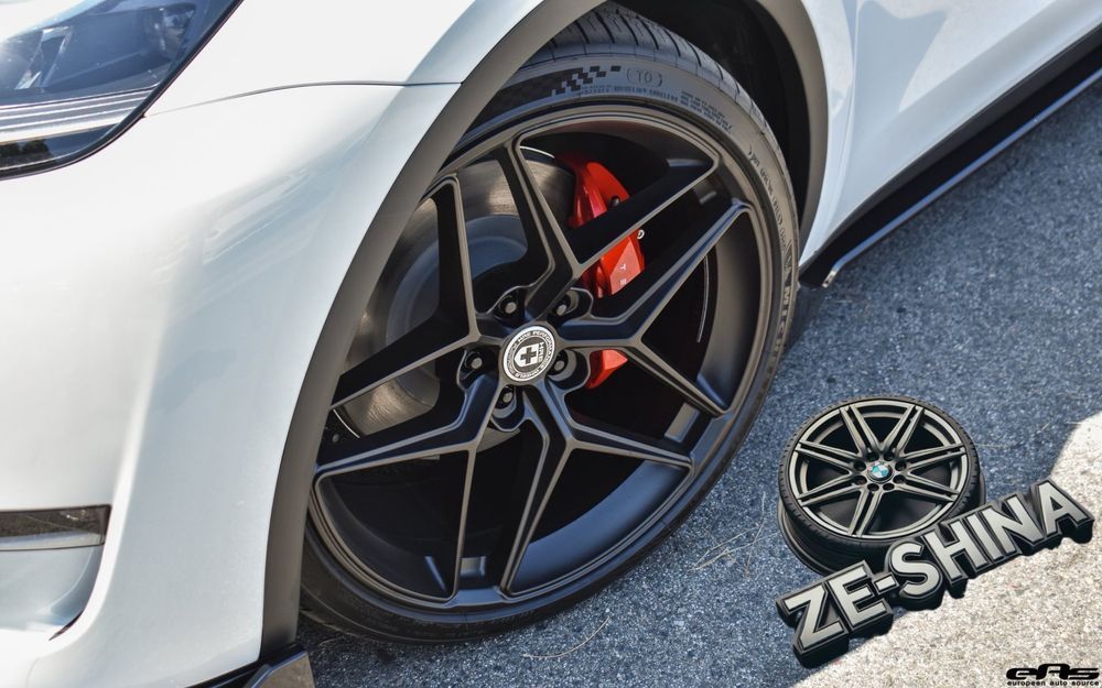 Диски R19 5x114.3 ET38 9.5J MATT BLACK Flow Forming Tesla Model Y
