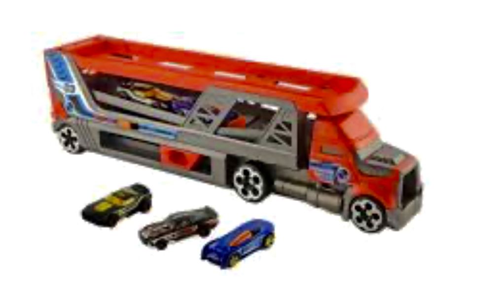 Hot Wheels автовоз с функцией запуска машинок.