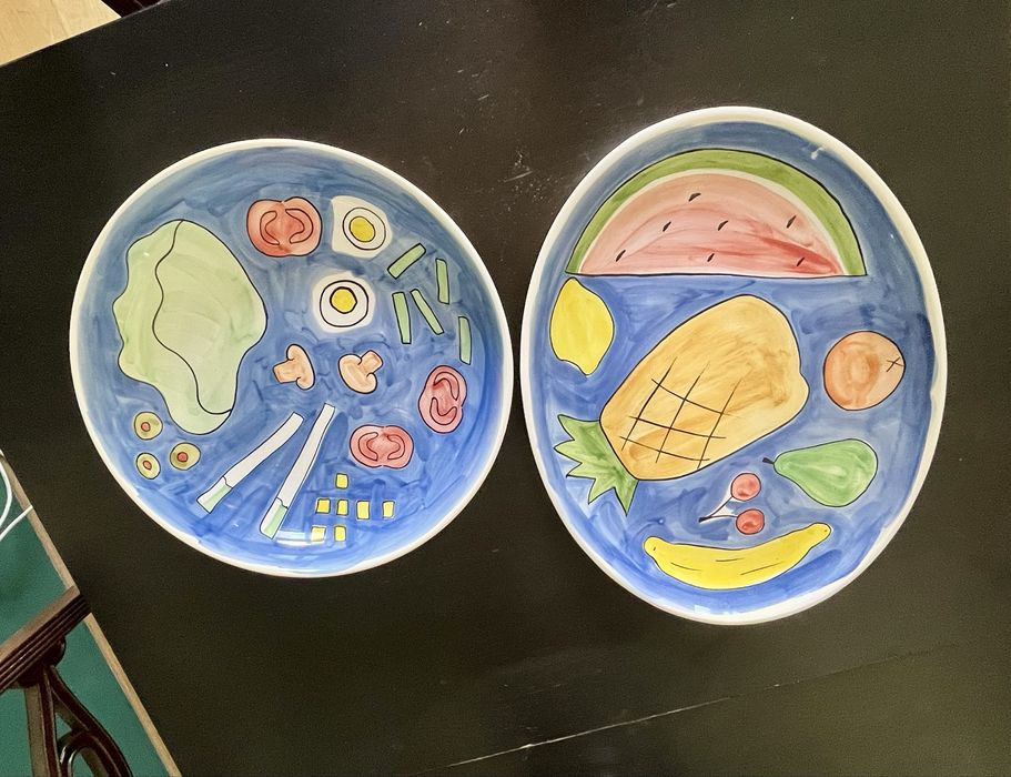 Travessas em cerâmica - conjunto ou individuais