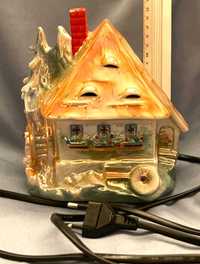 Нічник светильник ночник домик с мельницей Германия фарфор німецький