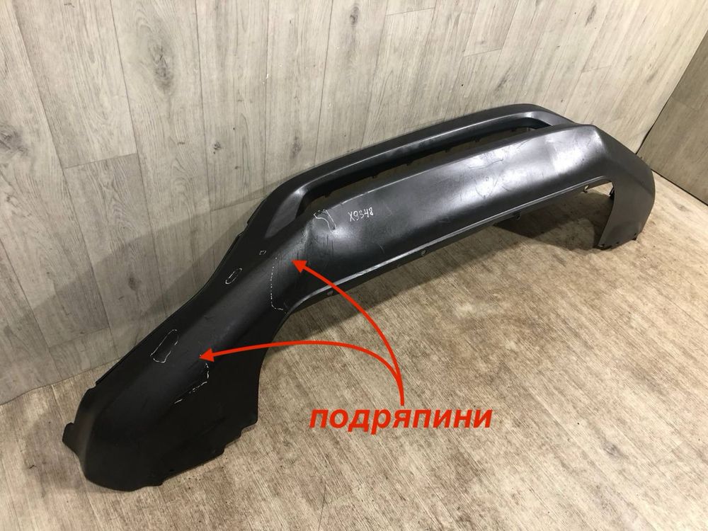 Бампер передний Honda CR-V ( 2012 - 2015 г.) спойлер губа юбка
