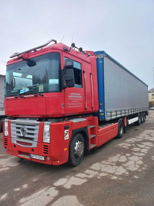 Тягач Renault Magnum DXI 460 з напівпричепом