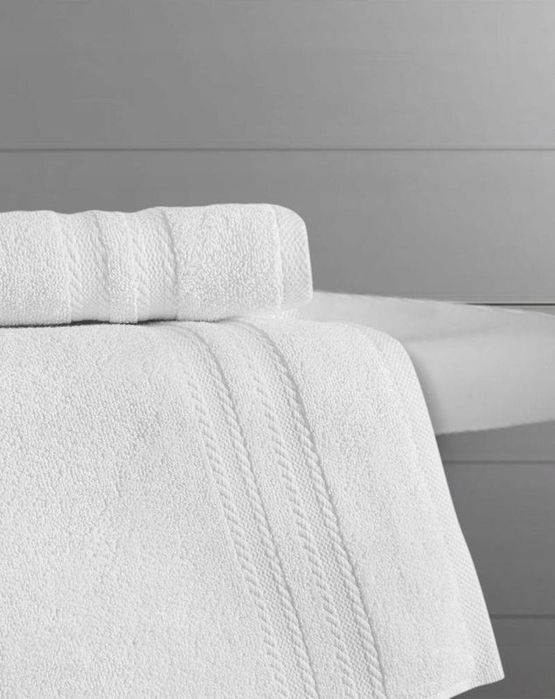 Ręcznik 100x150 Kąpielowy Bawełniany Frotte Prestiż 550g/m2 Biały