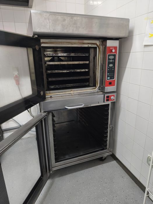 Forno industrial com estufa