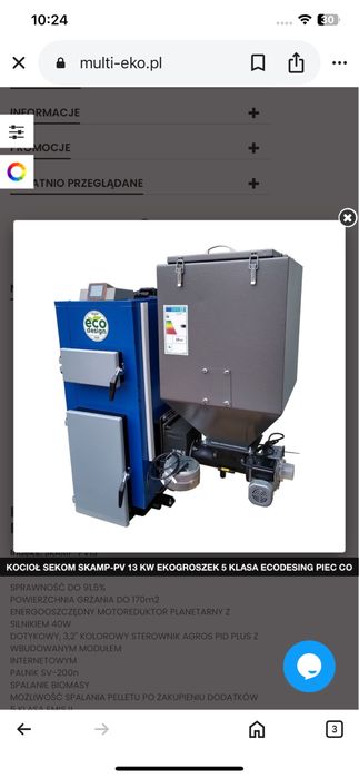 Kociol Skamp Pv 13kw