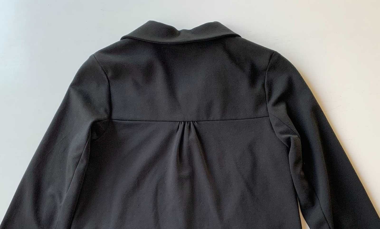 Пиджак школьный, жакет чёрный H&M на 12 - 13 лет, рост 158, размер 40