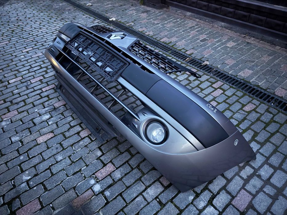 Бампер передній рестайл 8200074471 Renault Clio 2 2001-2005pp №4