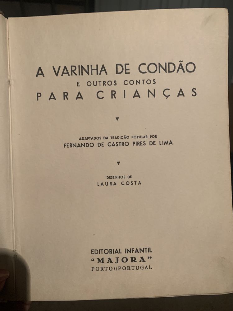 “A Varinha de condão e outros contos para crianças”