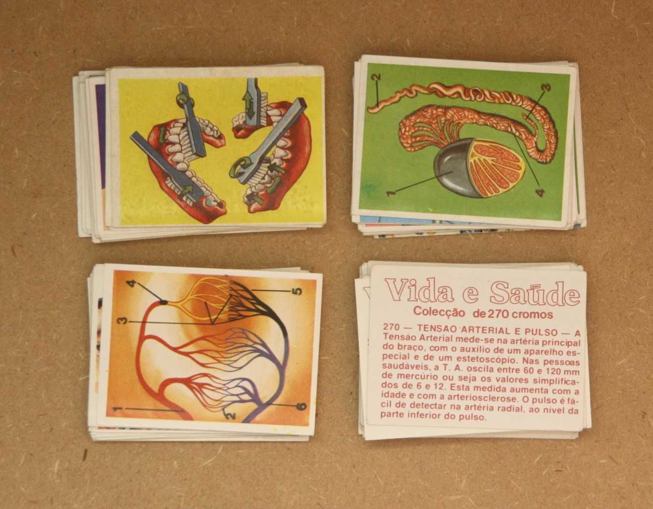 Lote de 147 Cromos "Vida e Saúde" (Francisco Más)
