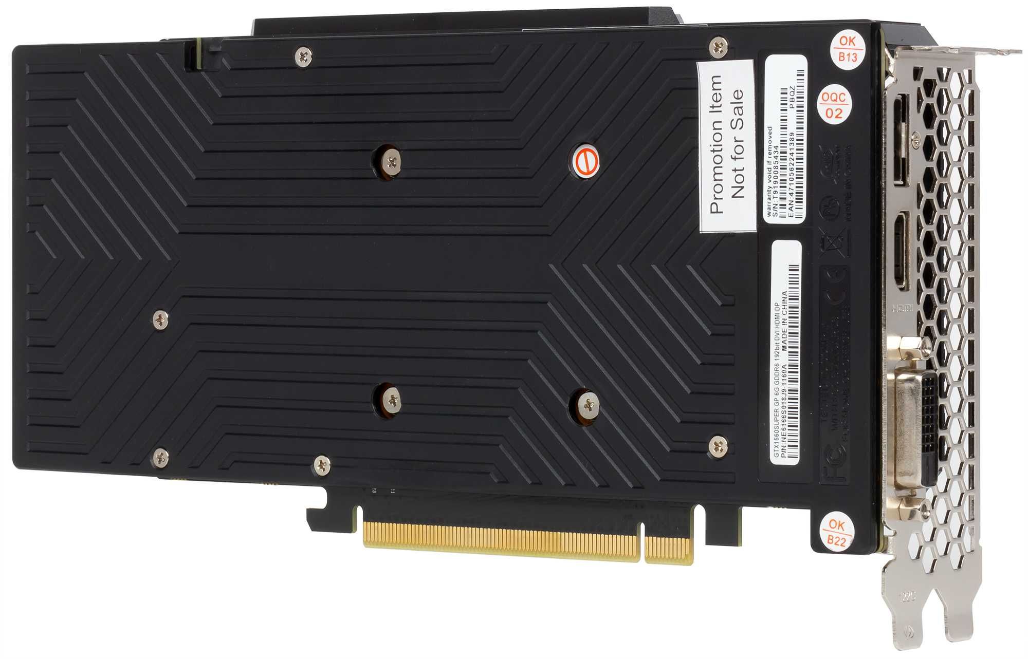Відеокарта Palit GeForce GTX 1660 Super 6GB