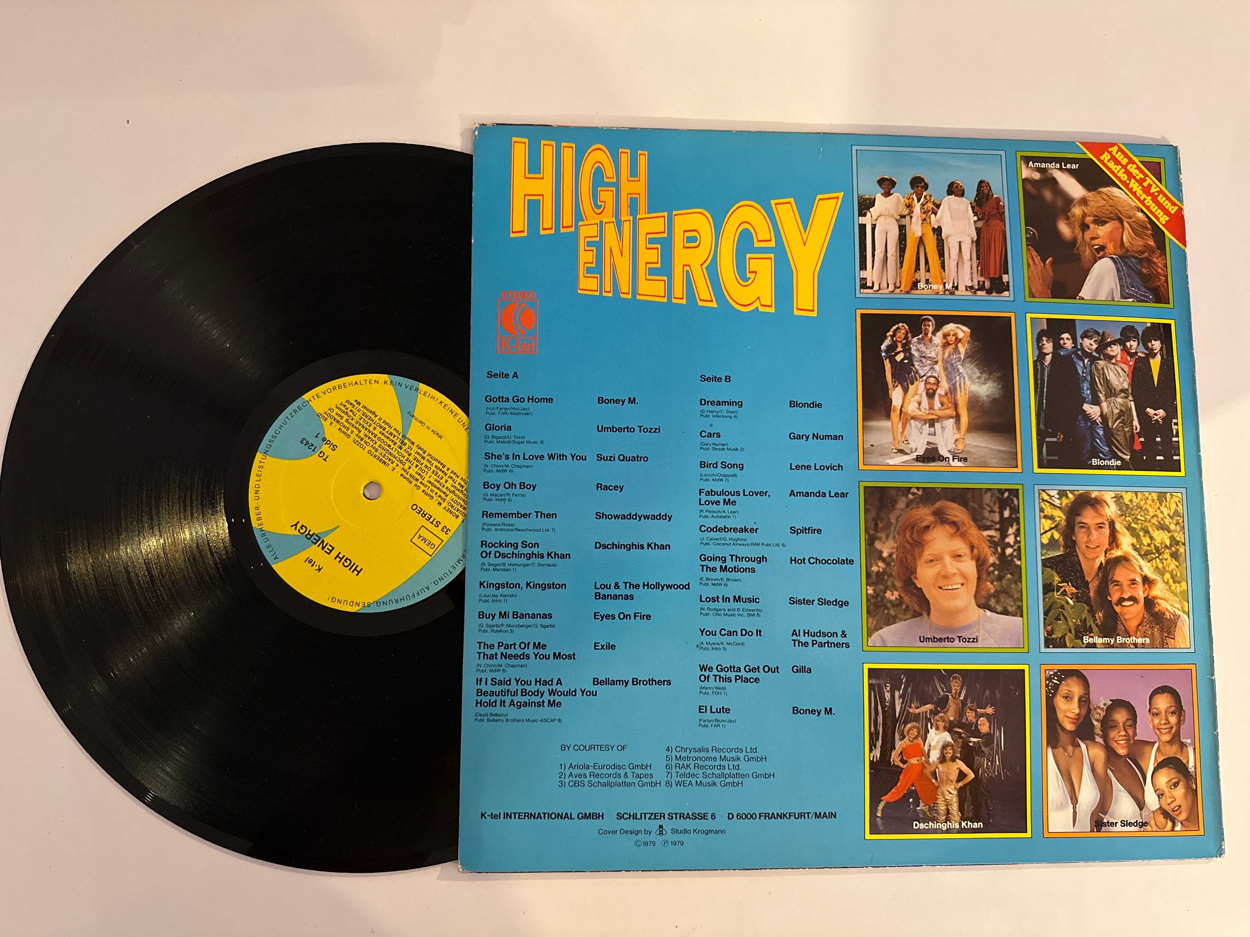 Various – High Energy LP Winyl (A-97)