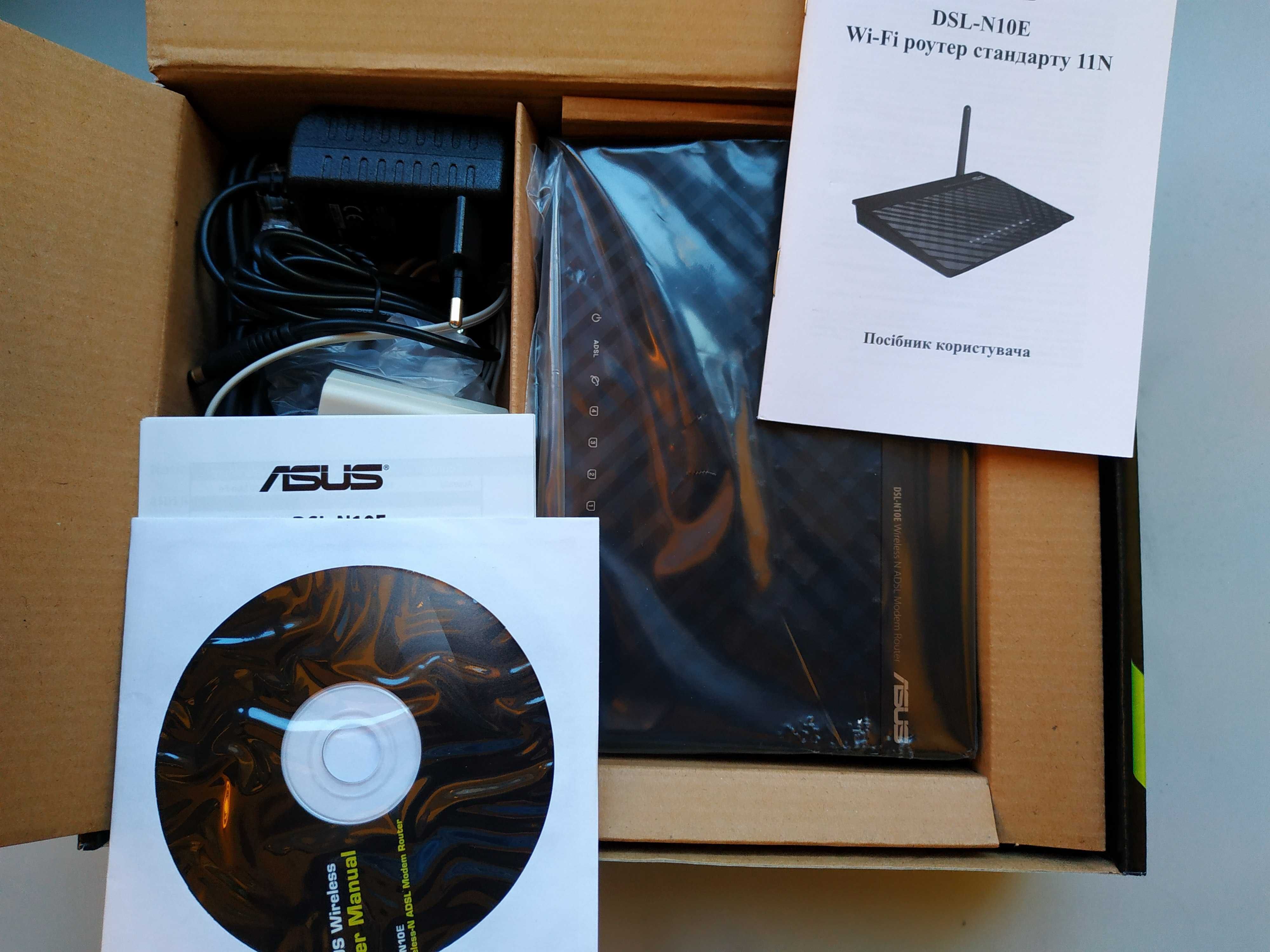 Продам роутер ADSL ASUS DSL-N10E