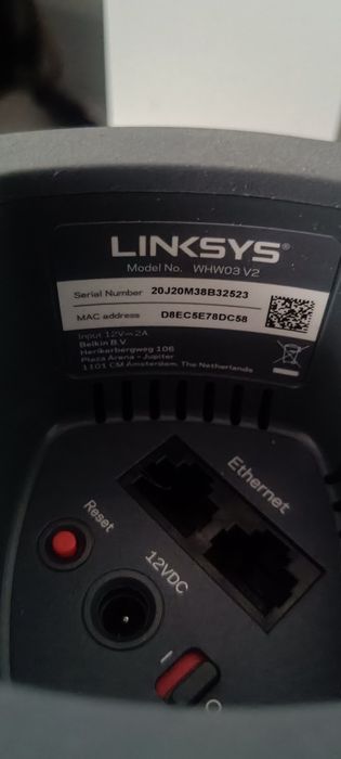 Router Linksys Mesh WHW03 + A03  5 szt