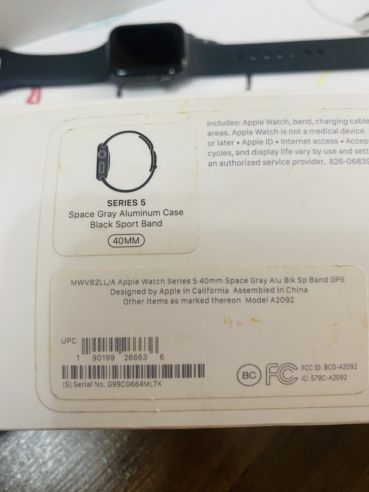 Продам Apple Watch Series 5 40 mm или обмена на XR